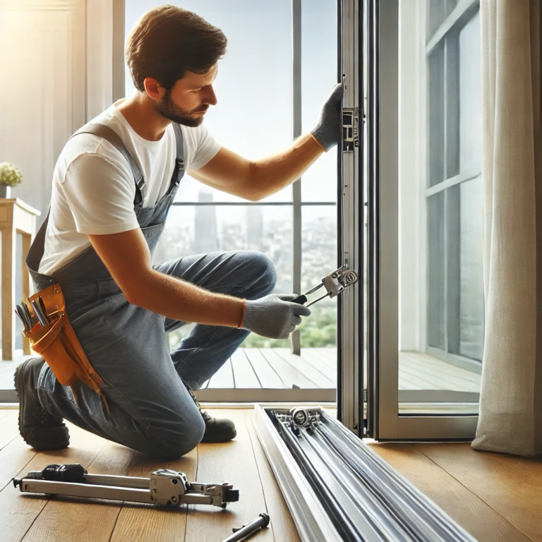 Fixing a Misaligned Sliding Door for Smooth Operation Misaligned Sliding Door